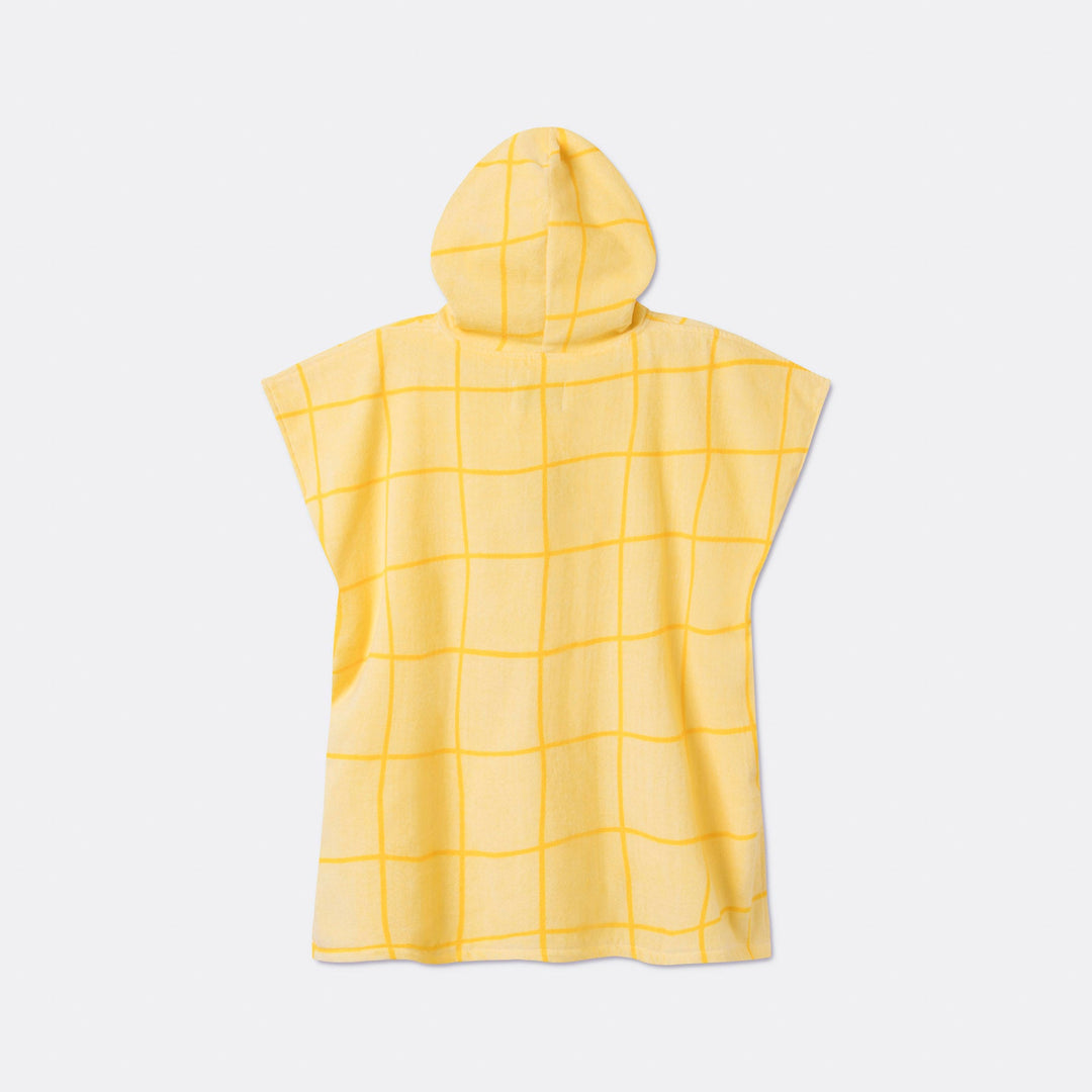 Kids' Yellow Pool Towel Poncho