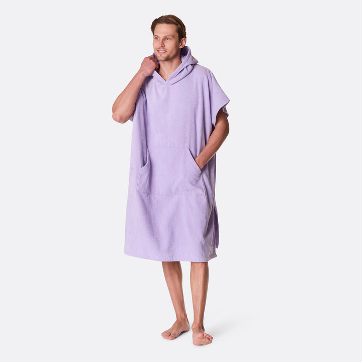 Purple Towel Poncho