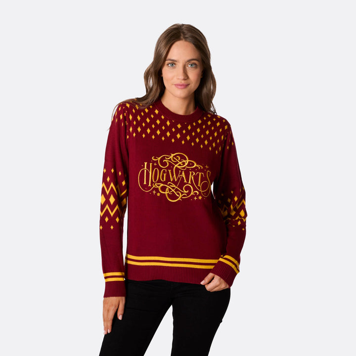 Women's Hogwarts Christmas Sweater