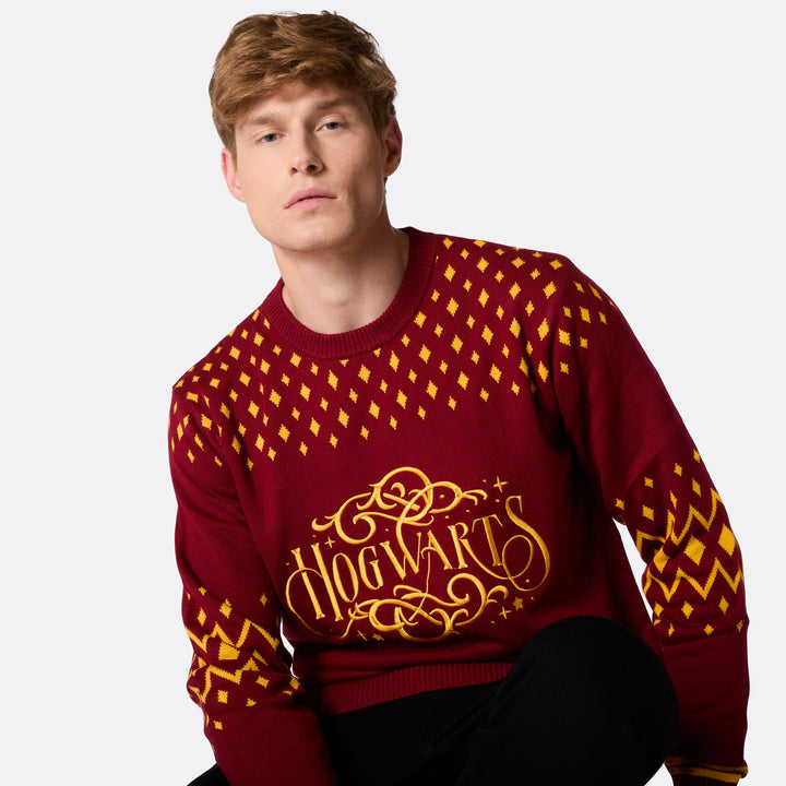 Men's Hogwarts Christmas Sweater