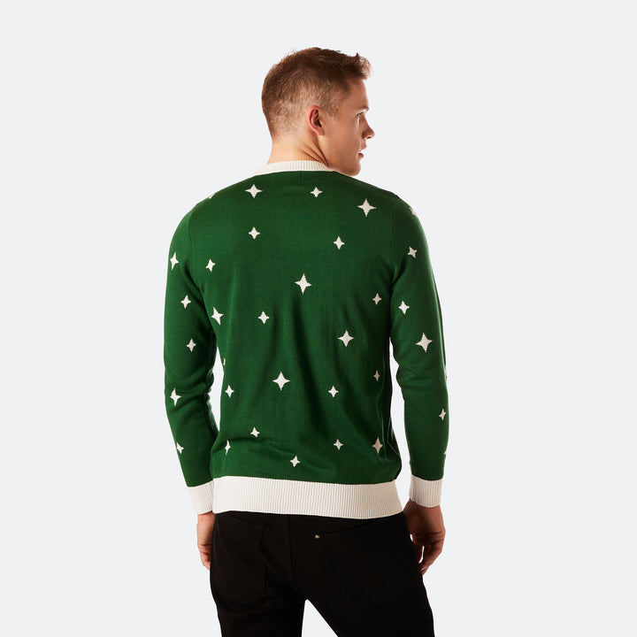 Men's Wine Christmas Sweater