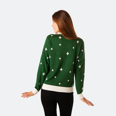 Women's Wine Christmas Sweater