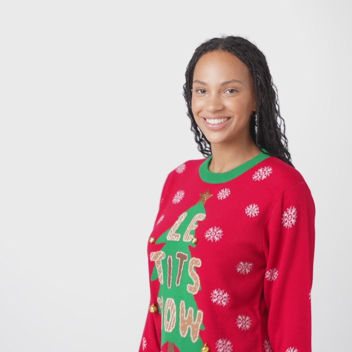 Women's Let It Snow Christmas Sweater