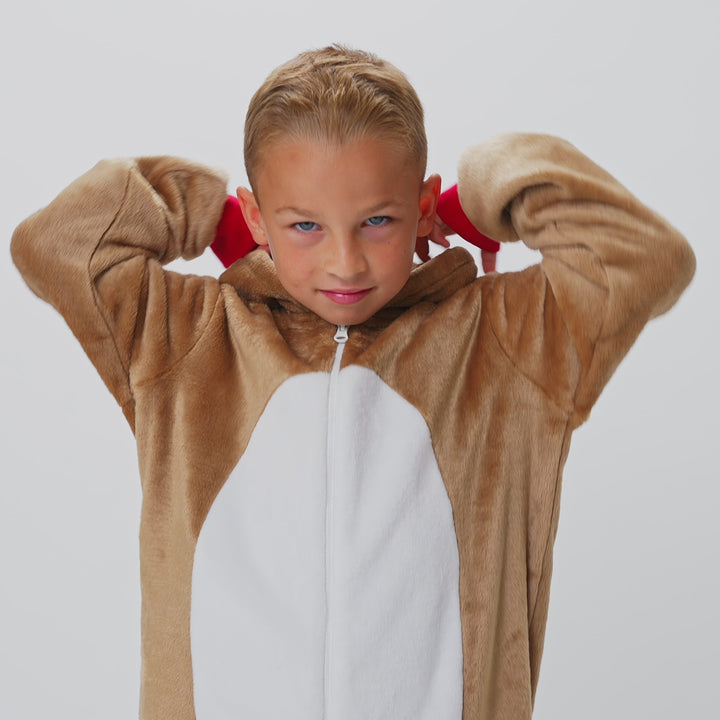 Kids' Reindeer Onesie