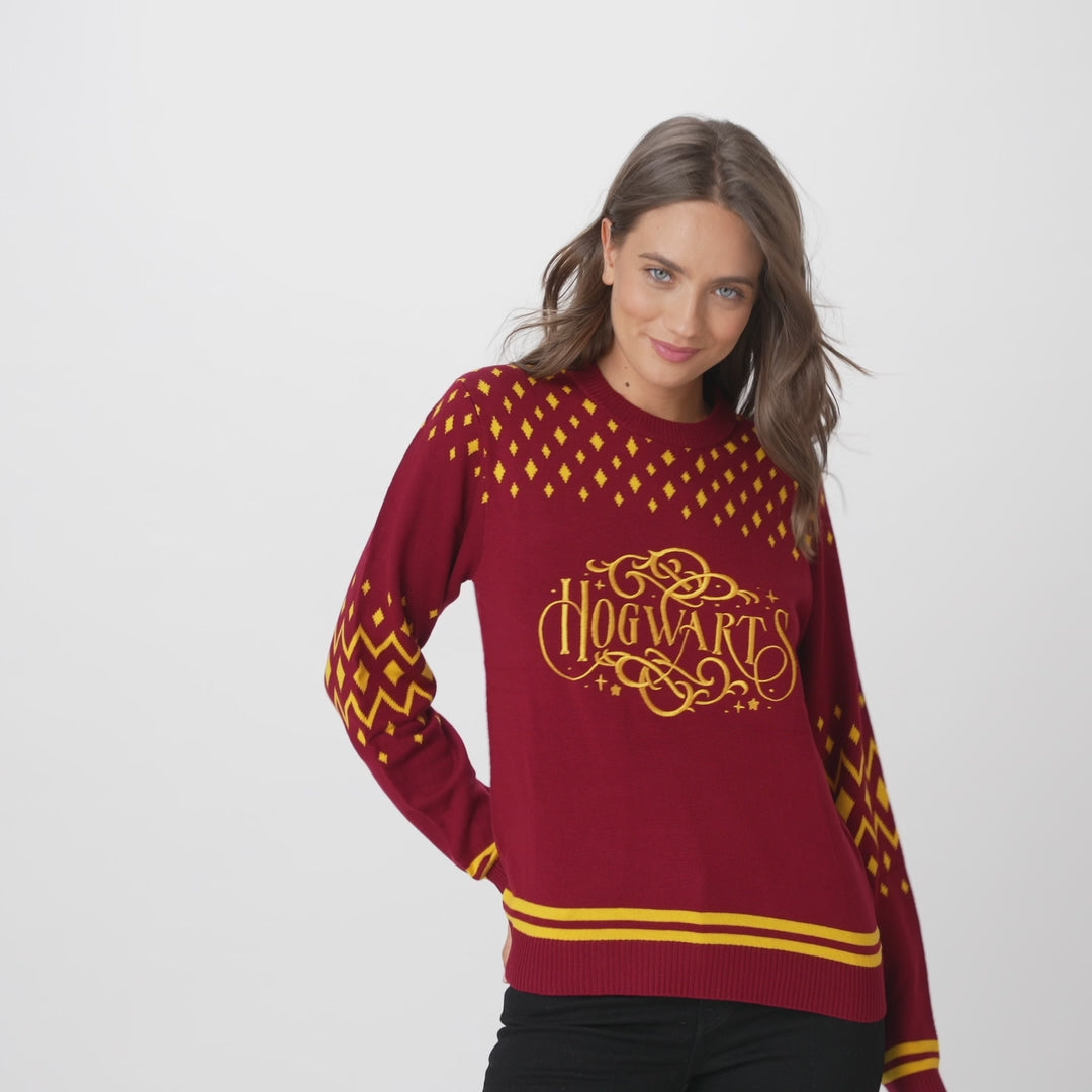 Women's Hogwarts Christmas Sweater