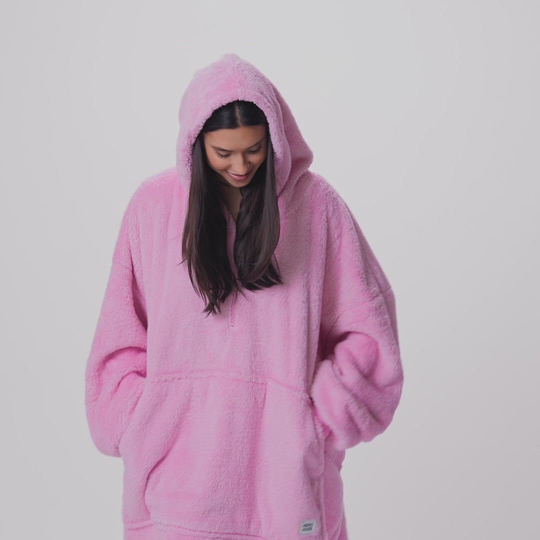 Pink Teddy HappyHoodie