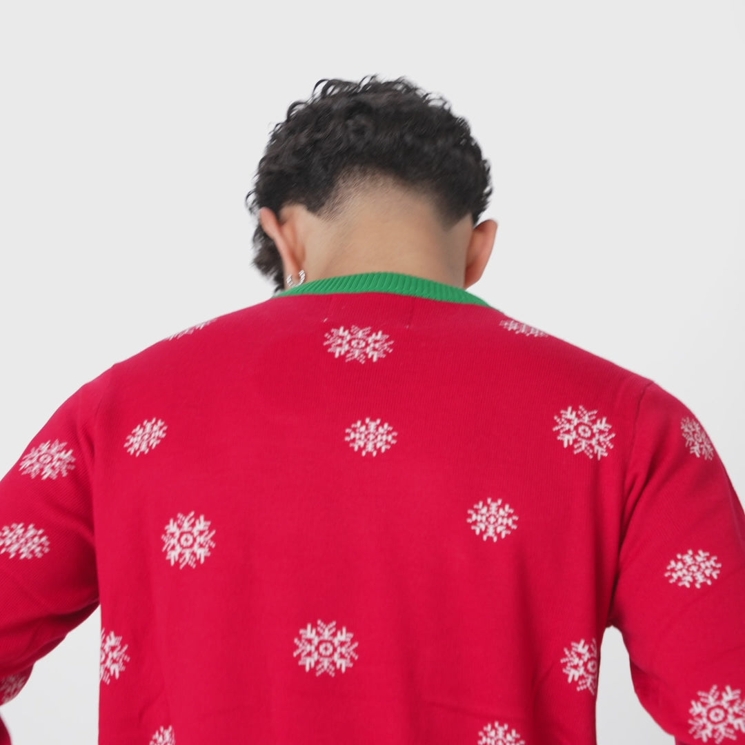 Men's Let It Snow Christmas Sweater