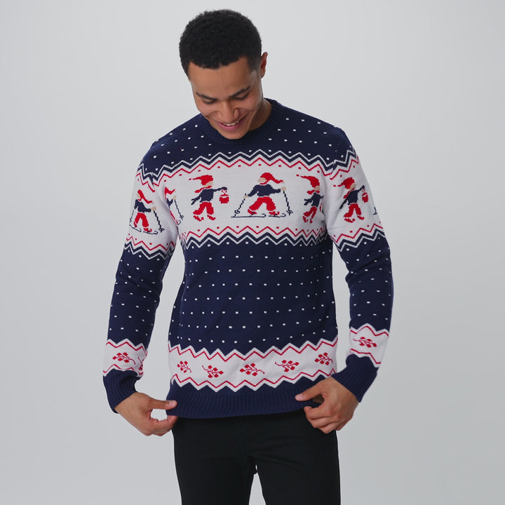 Men's Christmas Scenery Christmas Sweater