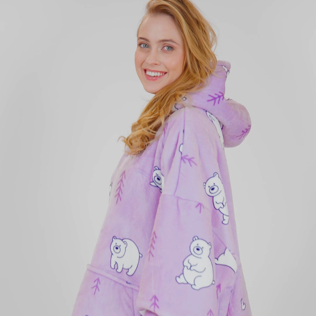 Polar Bear HappyHoodie