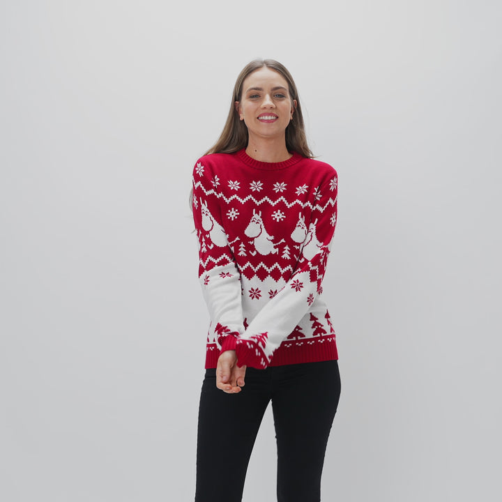 Women's Moomin Christmas Sweater