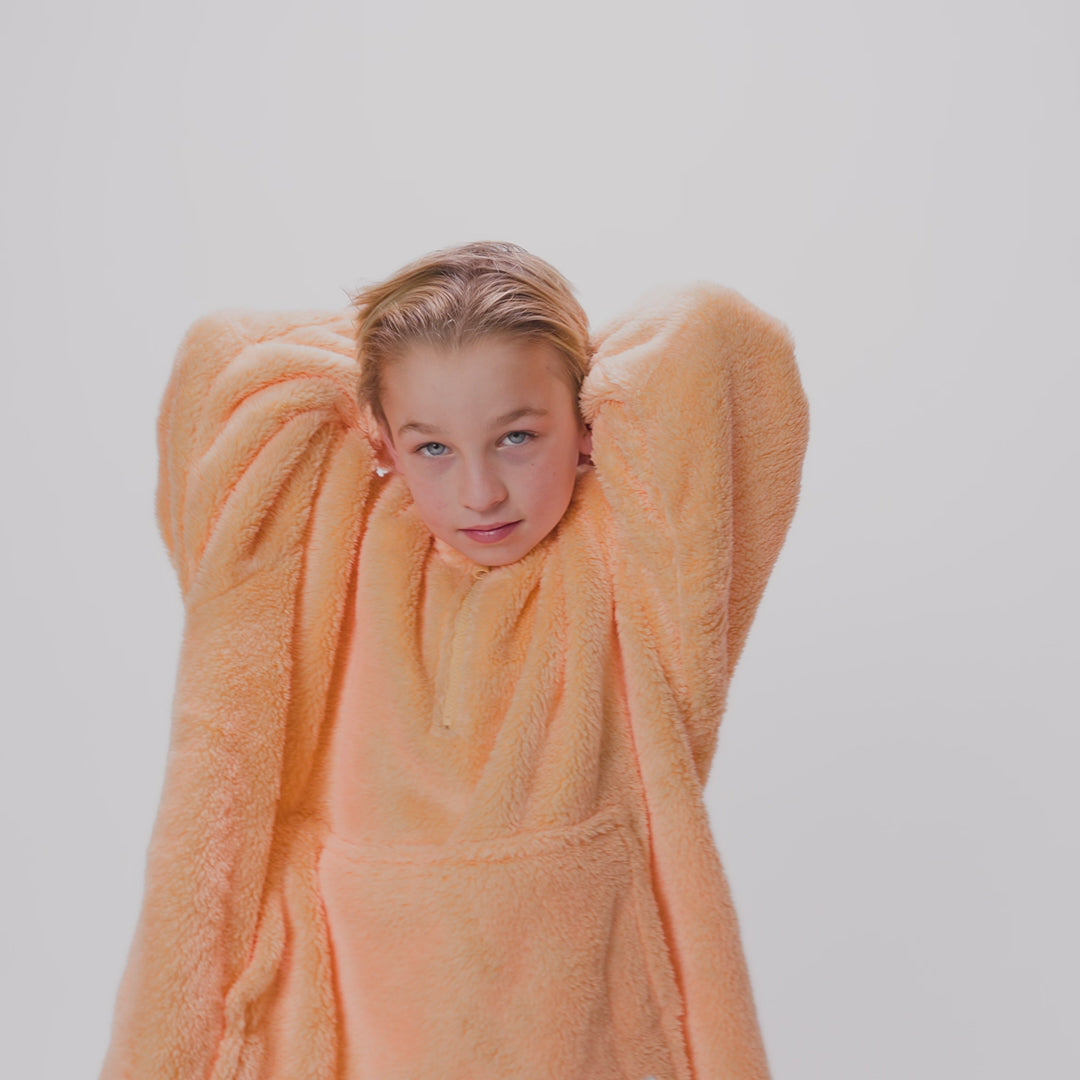 Kids' Peachy Teddy HappyHoodie