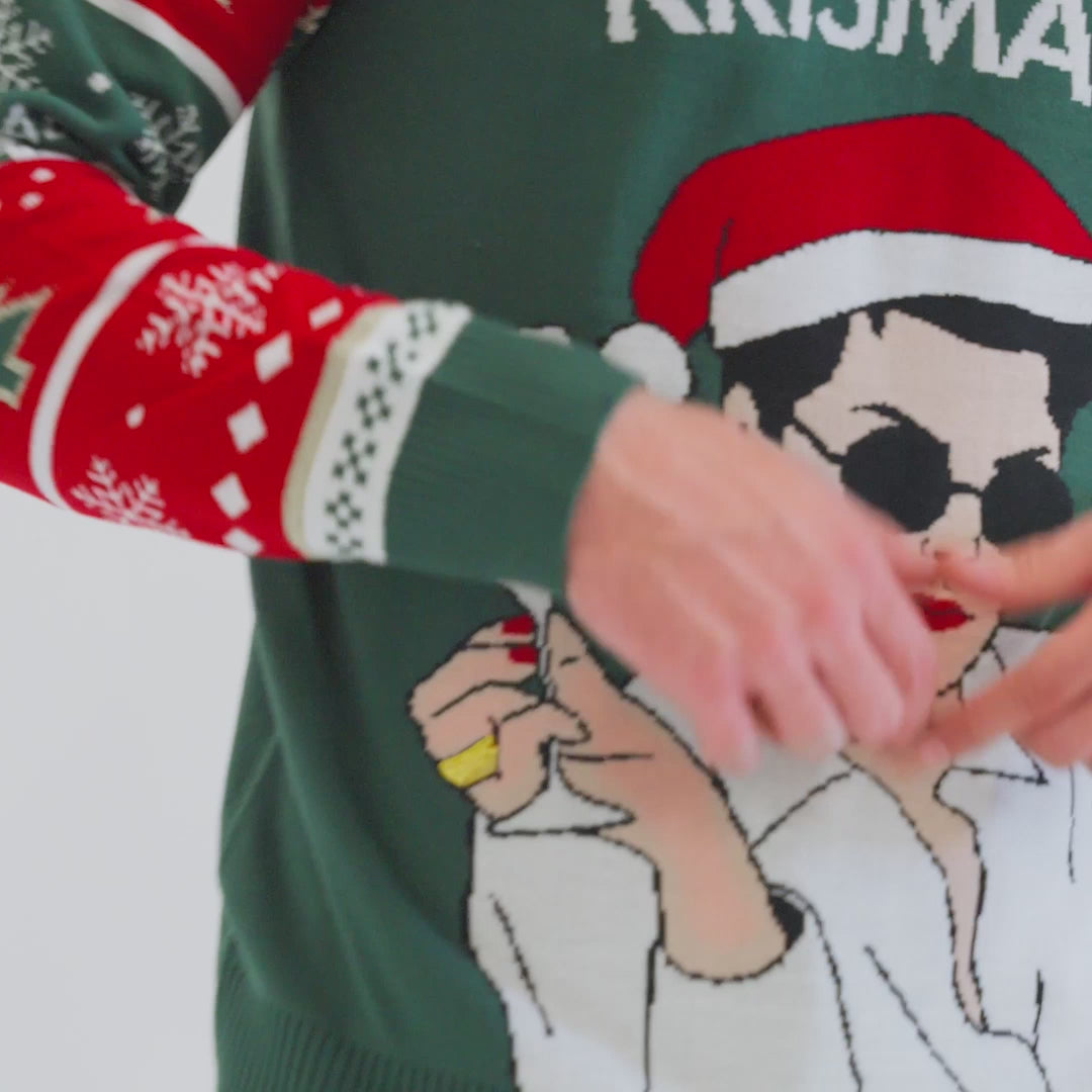 Men's Merry Krismas Christmas Sweater