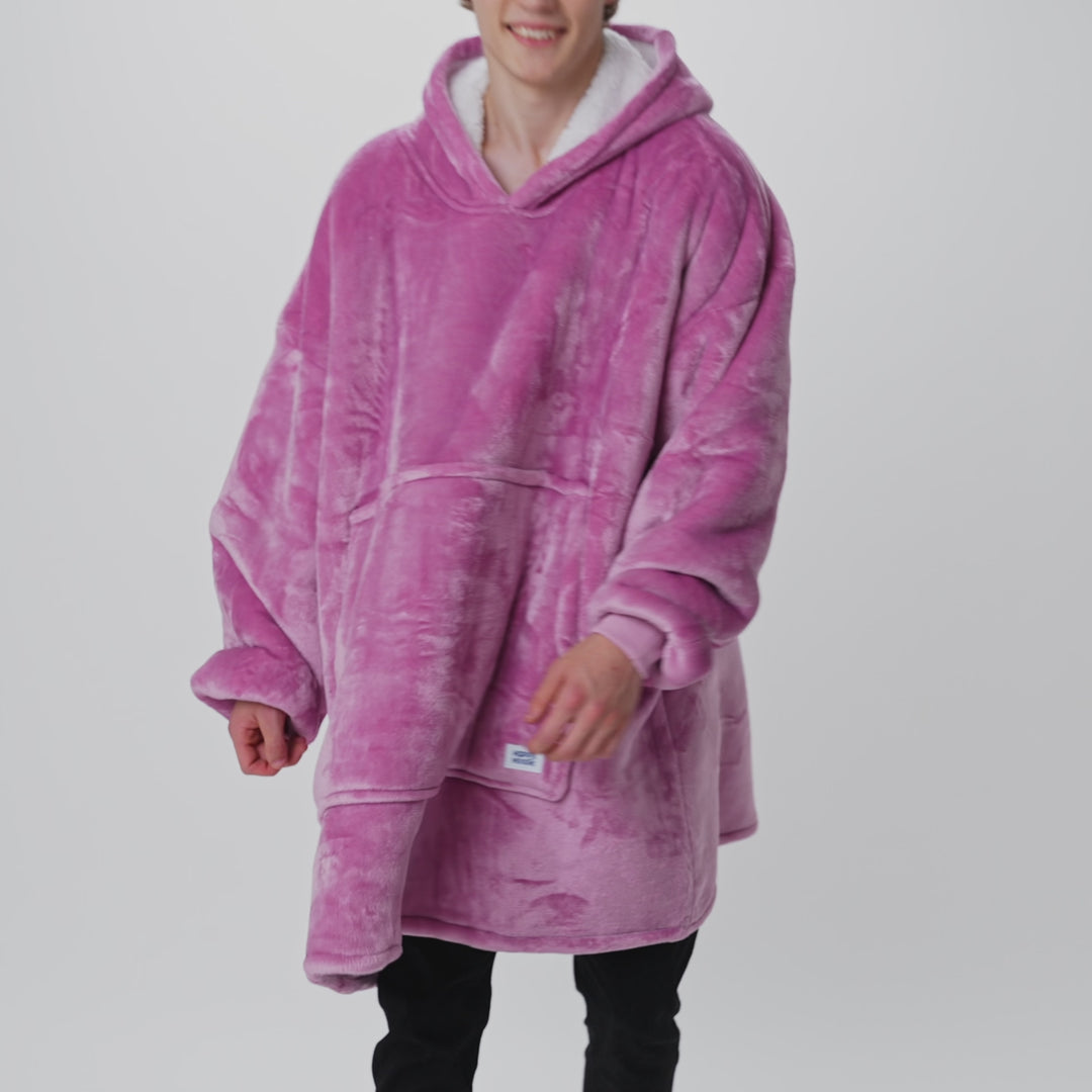 Pink HappyHoodie