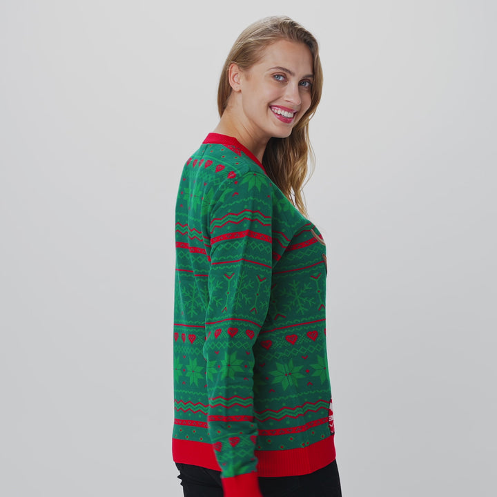 Women's Brewdolph Christmas Sweater