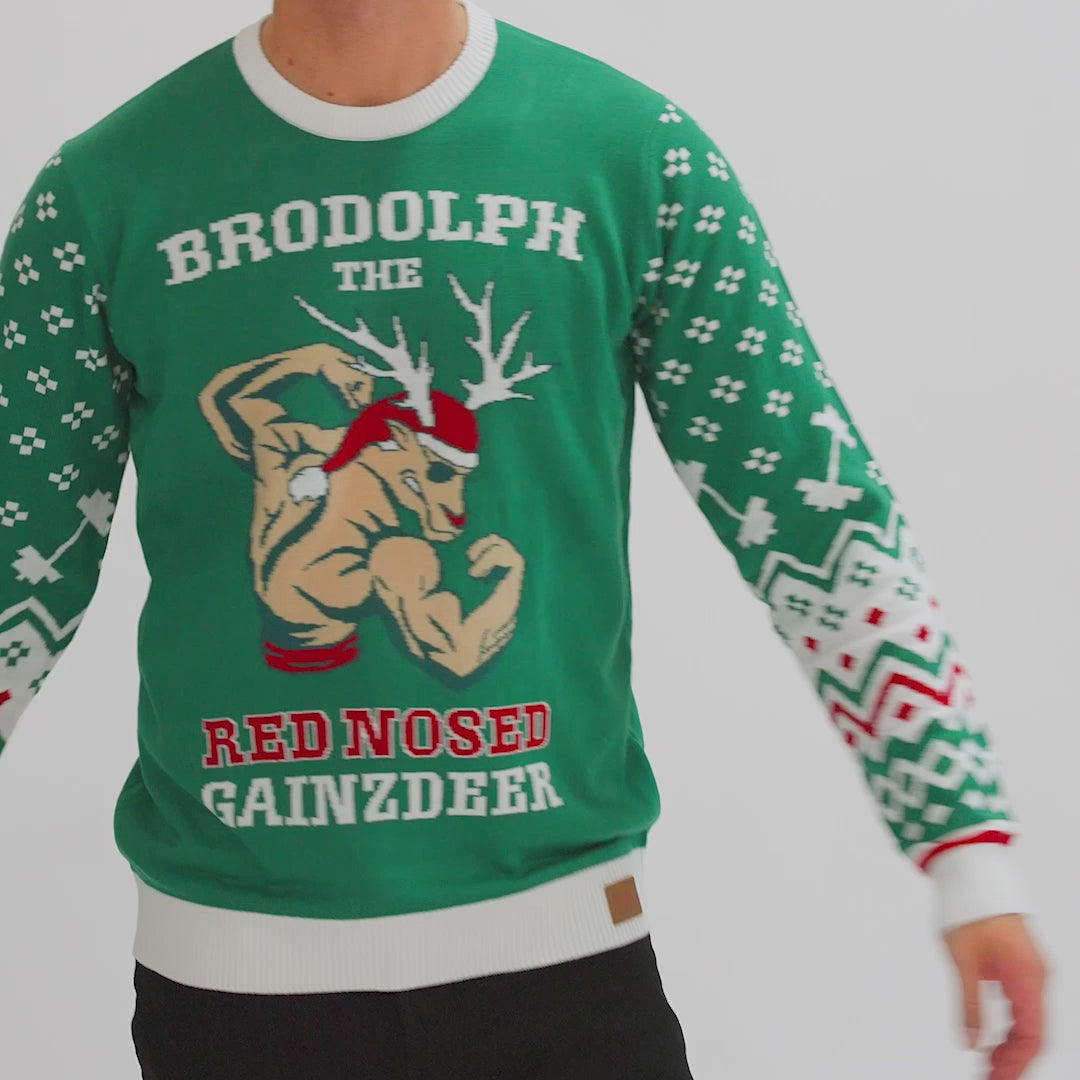 Men's Brodolph Christmas Sweater