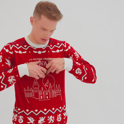 Men's Hogwarts Christmas Sweater