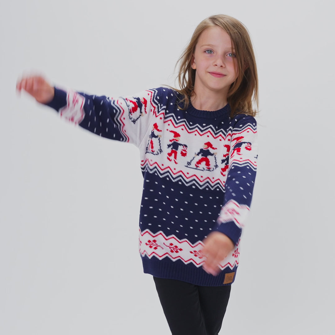 Kids' Christmas Scenery Christmas Sweater