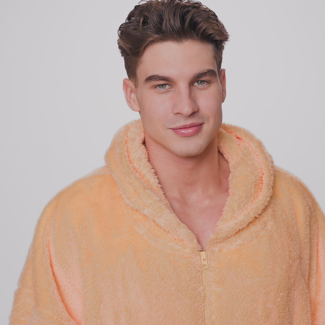 Peachy Teddy HappyHoodie