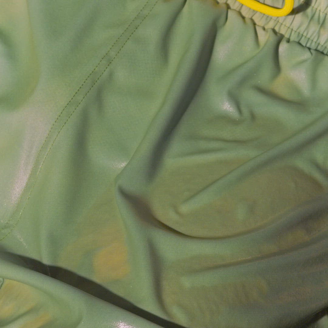 Color Changing Swim Trunks Green/Yellow