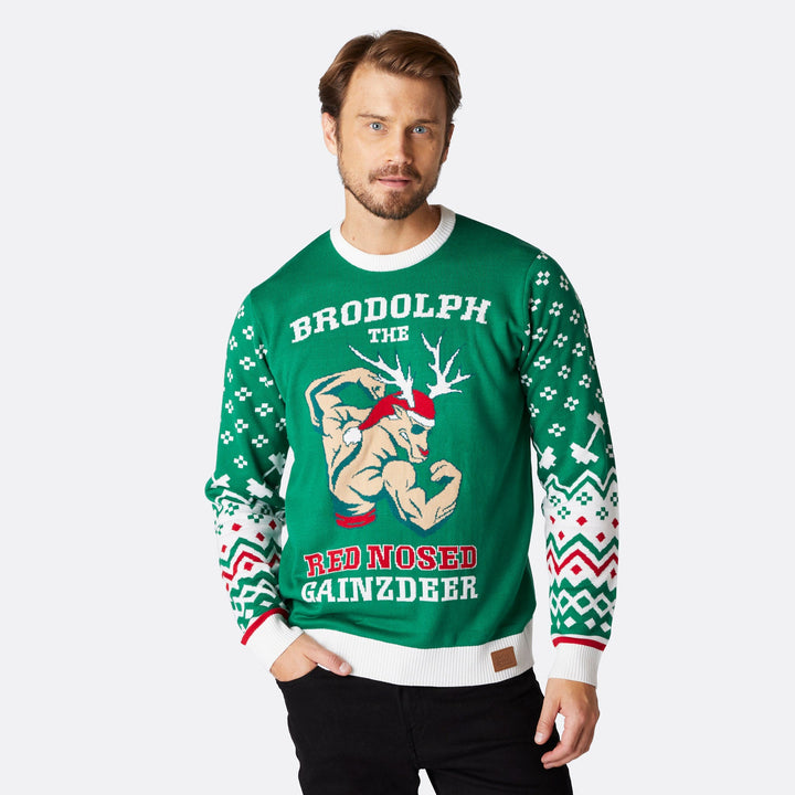 Men's Brodolph Christmas Sweater