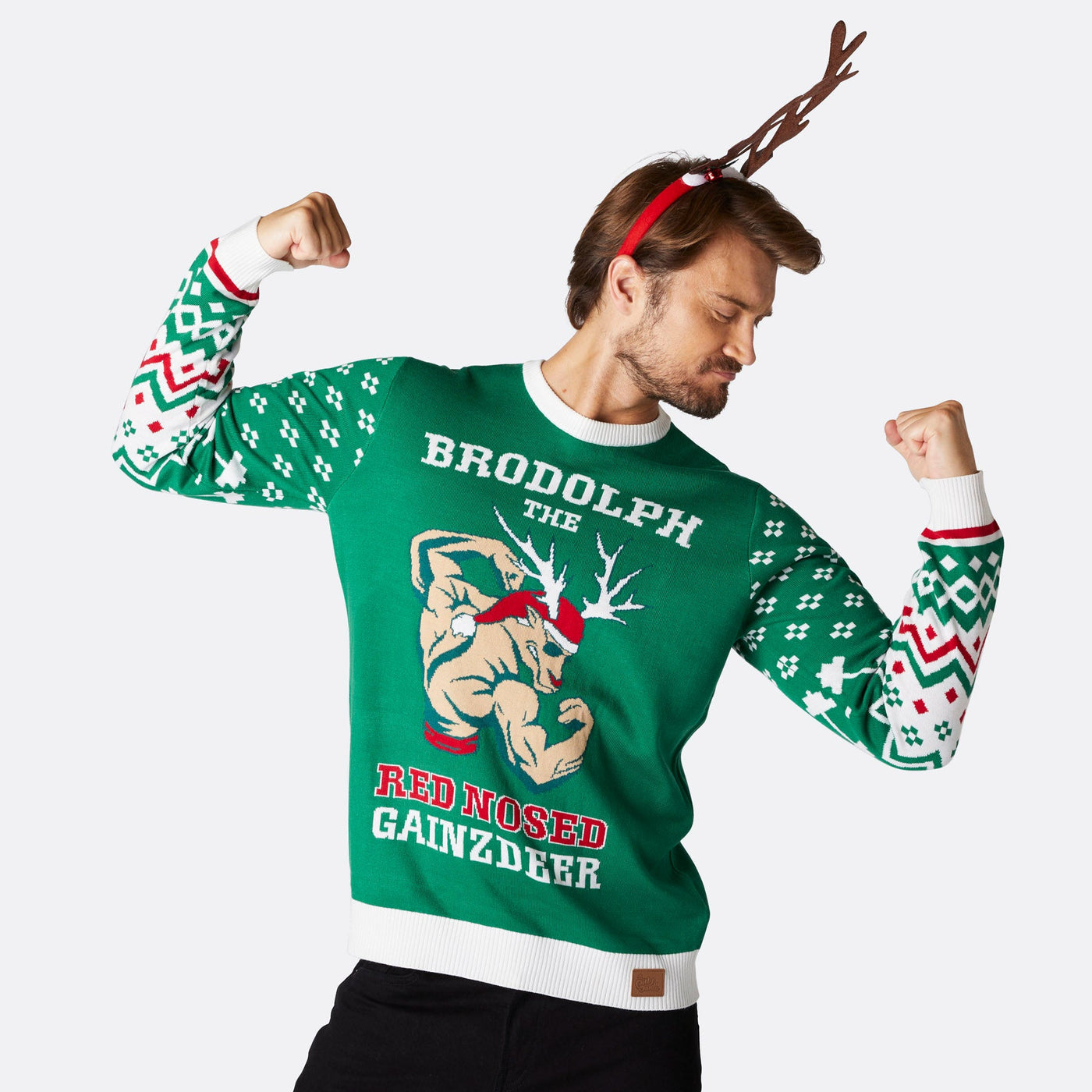Men's Brodolph Christmas Sweater