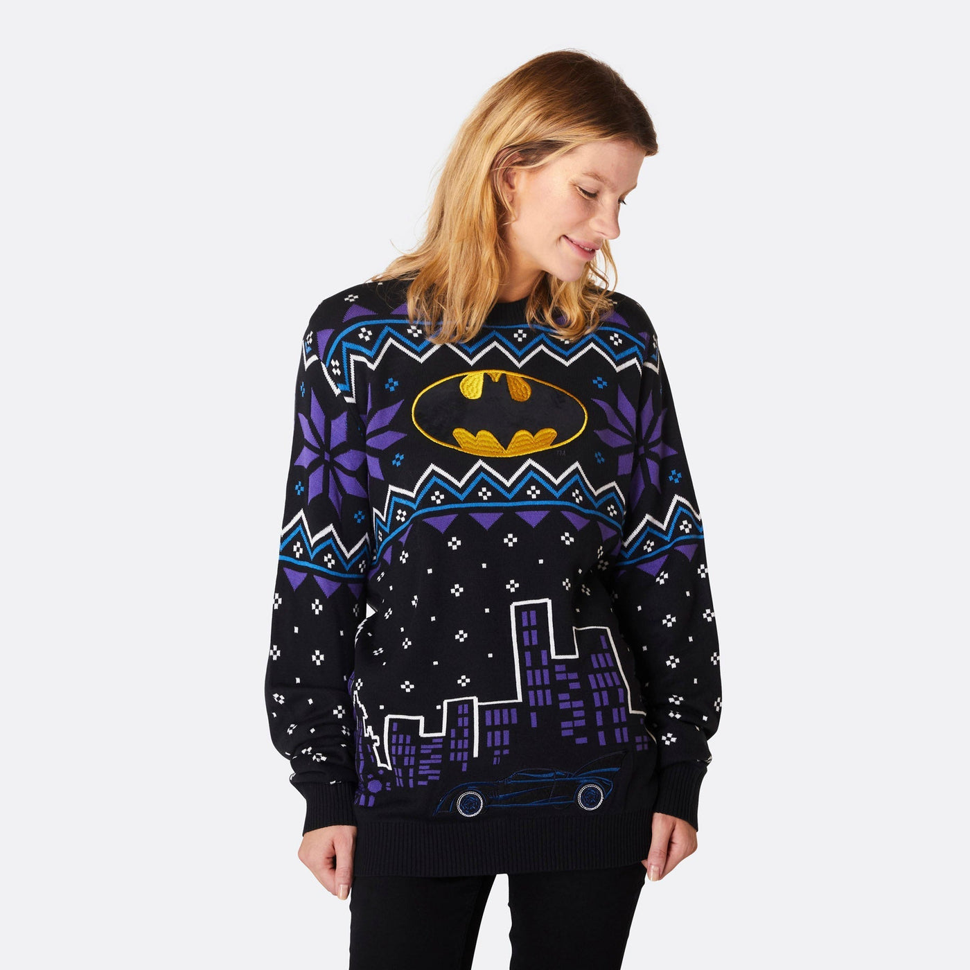 Women's Batman Christmas Sweater