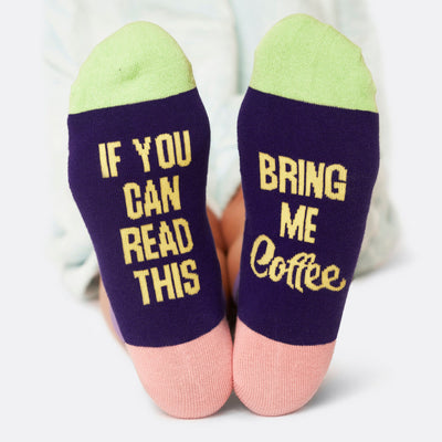 Bring Me Coffee Socks