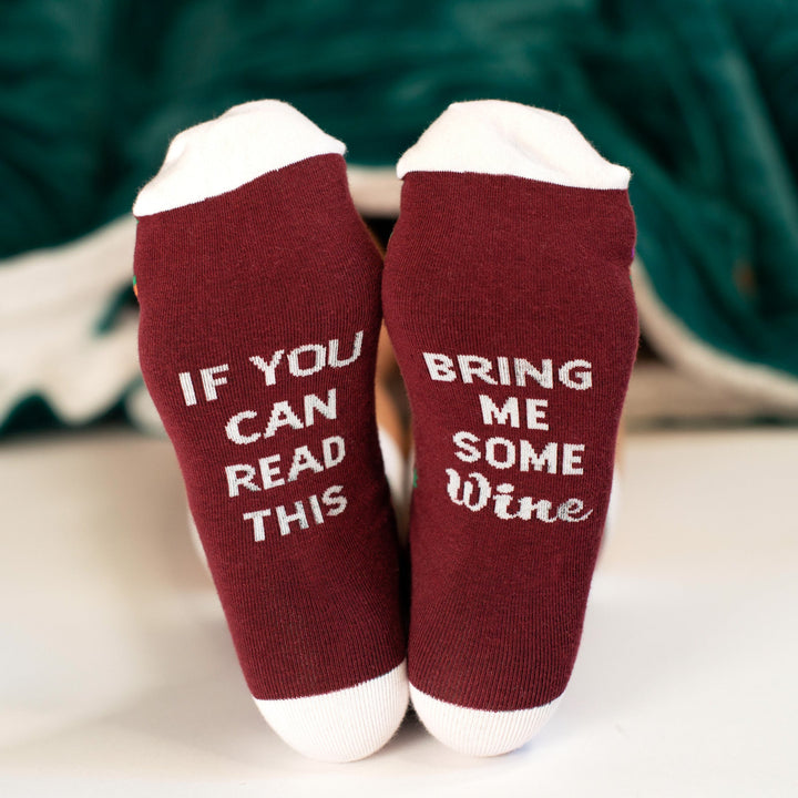 Bring Me Wine Socks