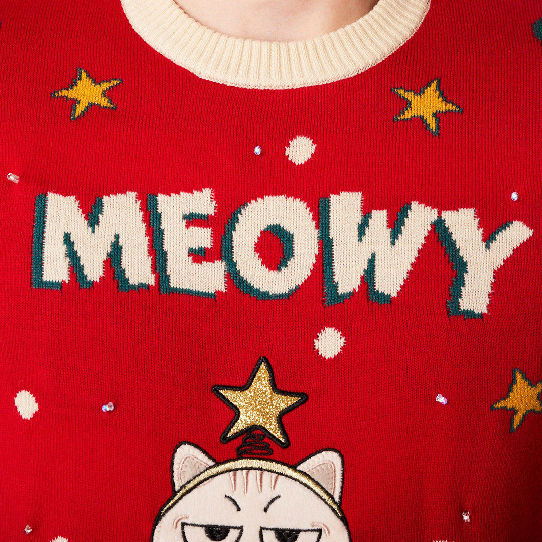 Women's Meowy Christmas Christmas Sweater