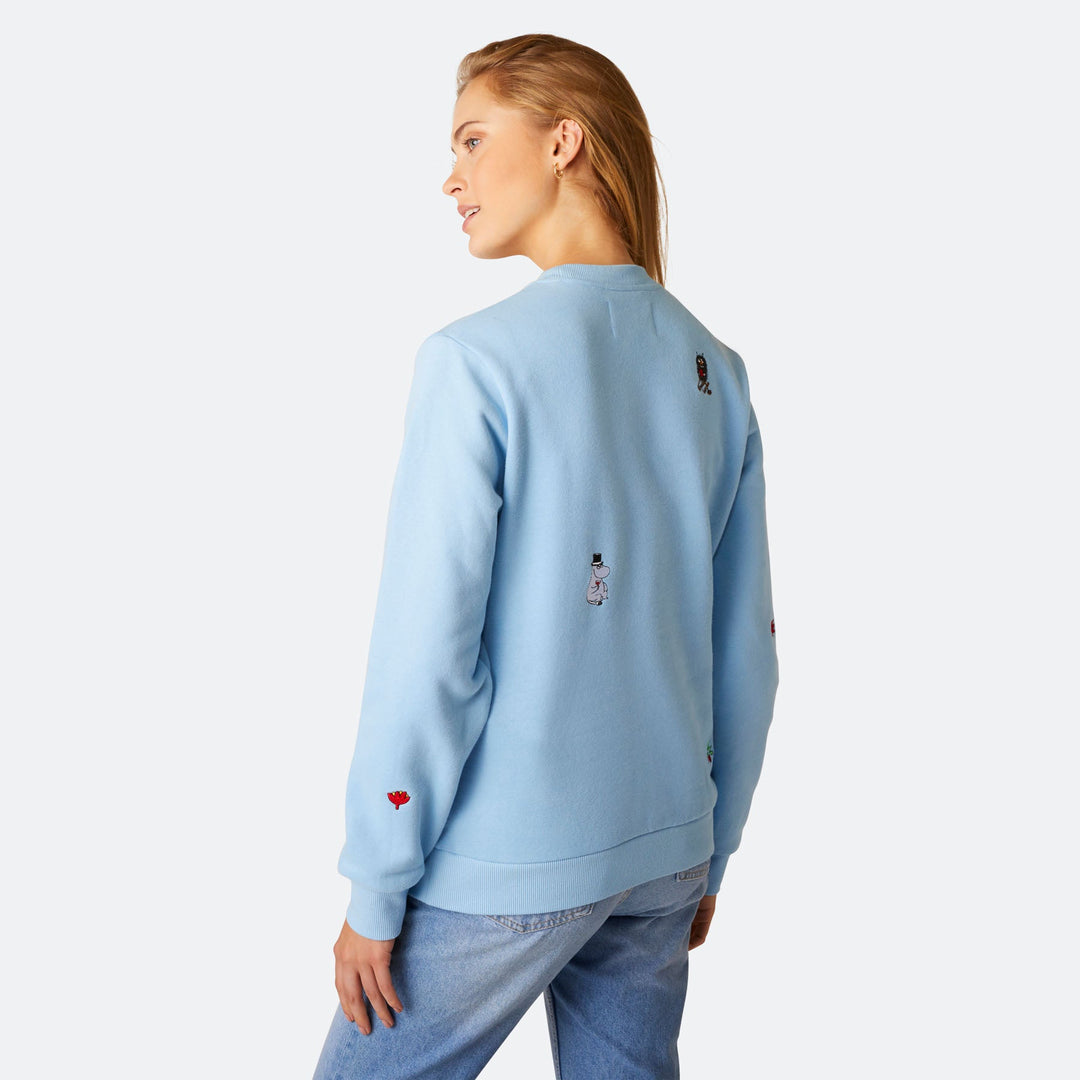 Women's Moomin Blue Christmas Sweatshirt