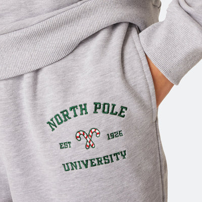 Women's North Pole University Christmas Sweat Set