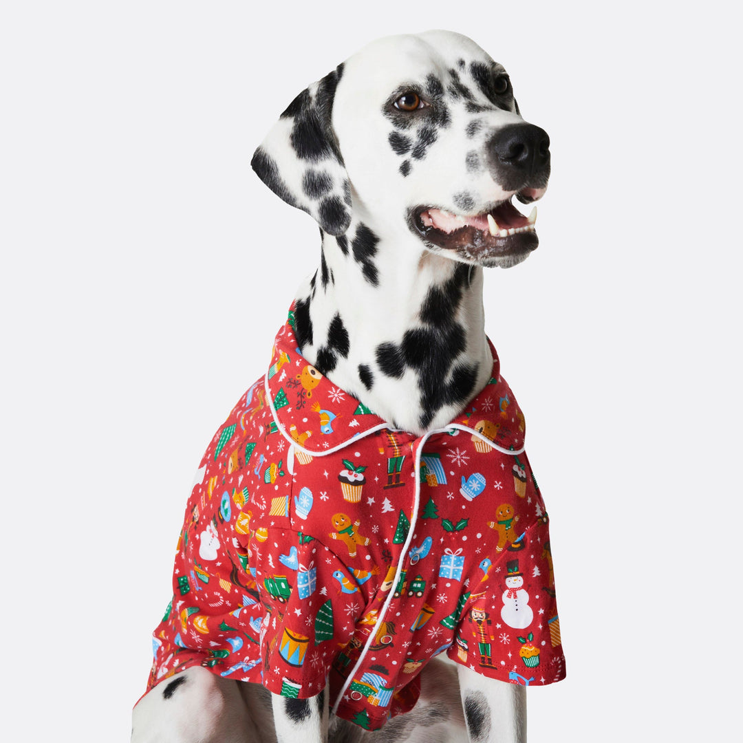 Christmas Dream Red Christmas Pyjamas for Dogs