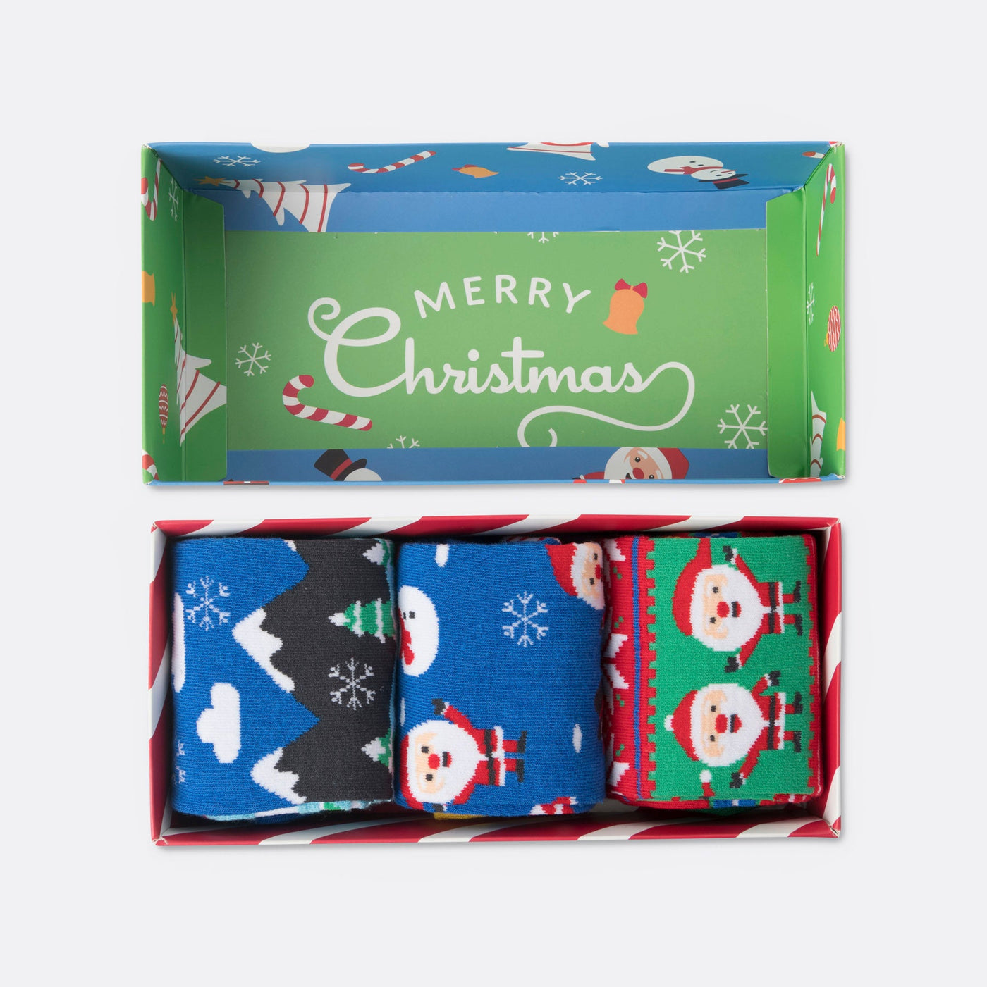 Christmas Socks Gift Box (3-pack)