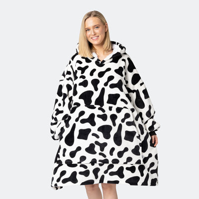 Cow Print HappyHoodie