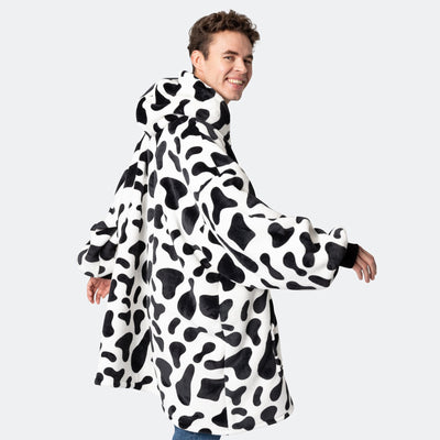 Cow Print HappyHoodie