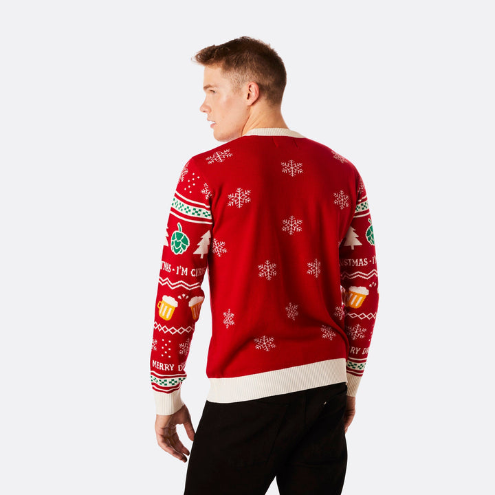 Men's Merry Drunk Christmas Sweater