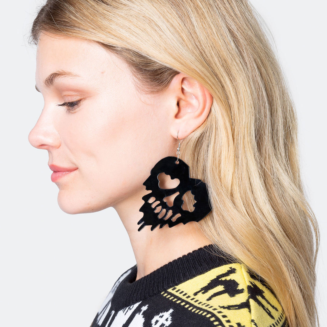 Death Skull Earrings