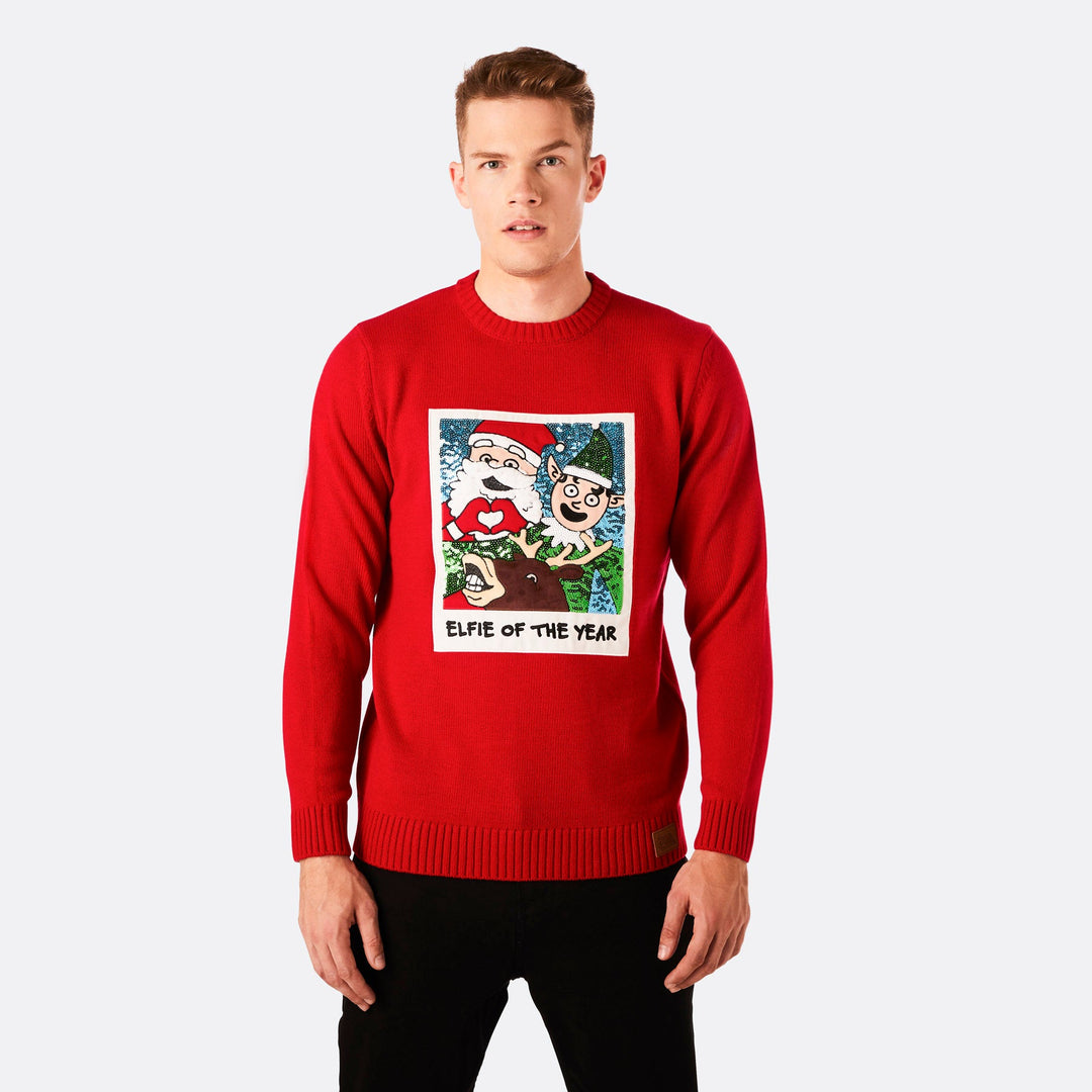 Men's Elfie Christmas Sweater