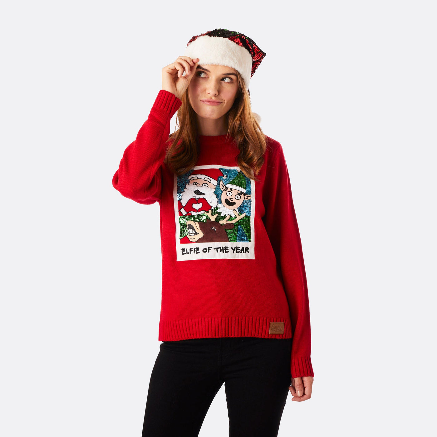 Women's Elfie Christmas Sweater