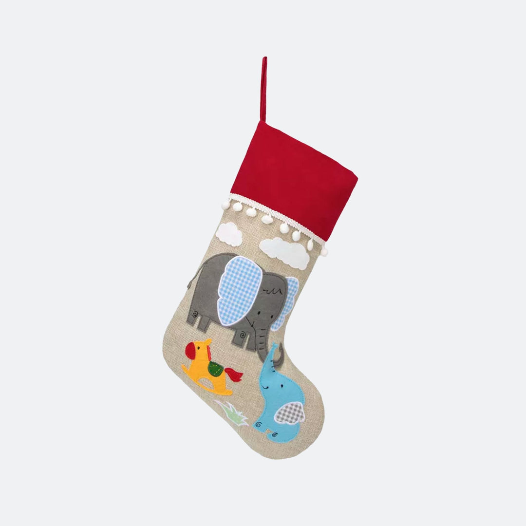 Elephant Christmas Stocking