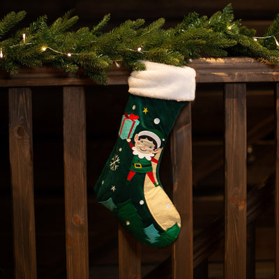 Elf Matching Family Christmas Stocking