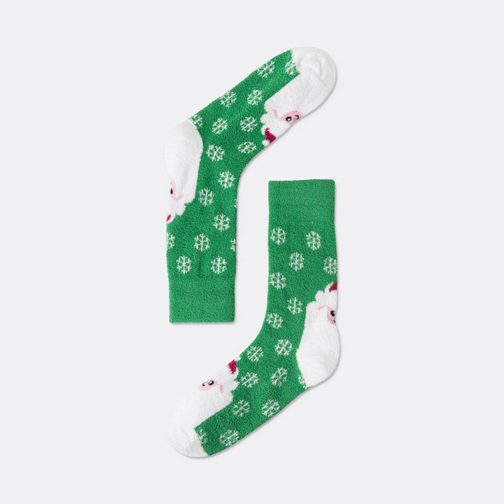 Fluffy Christmas Socks (3-pack)