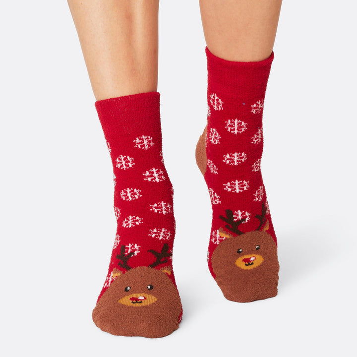 Fluffy Christmas Socks (3-pack)