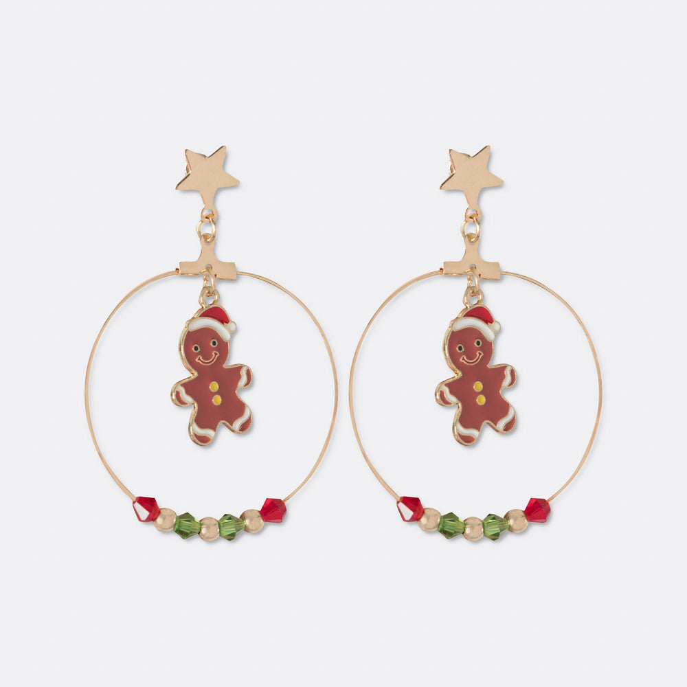 Gingerbread Earrings