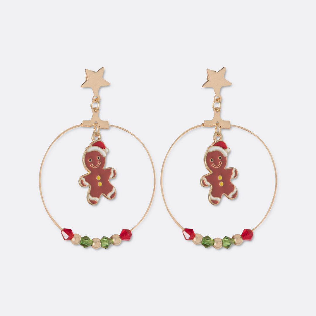 Gingerbread Earrings