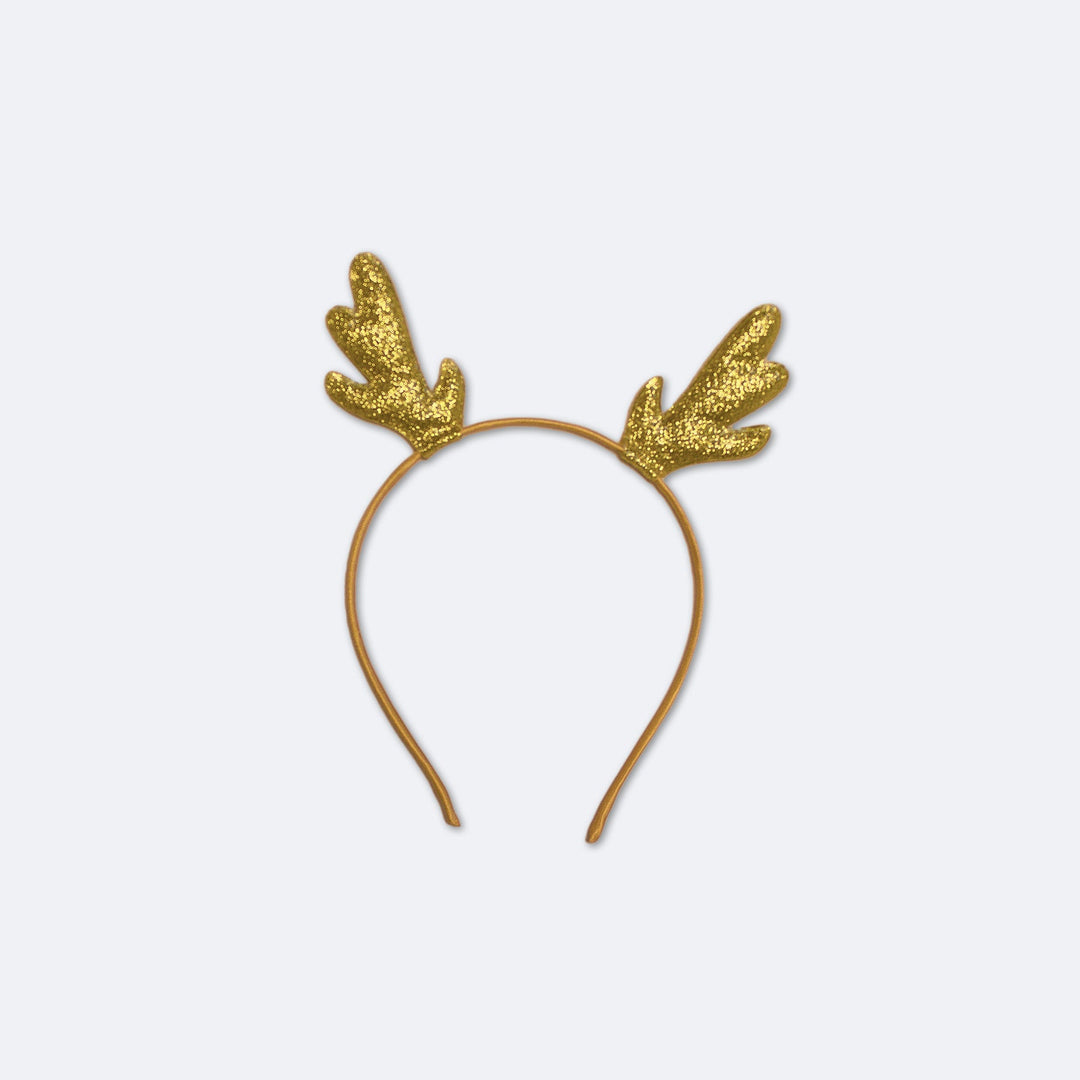 Golden Reindeer Antlers