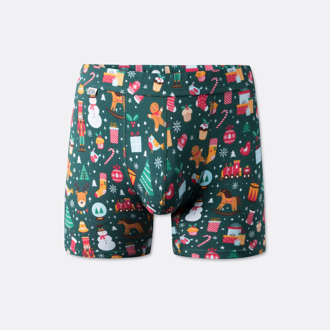 Green Christmas Dream Boxers