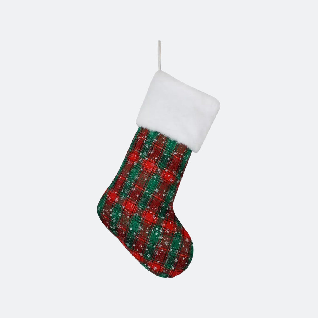 Green Christmas Stocking