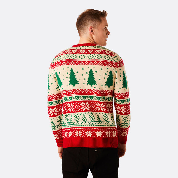 Men's Driving Home Christmas Sweater