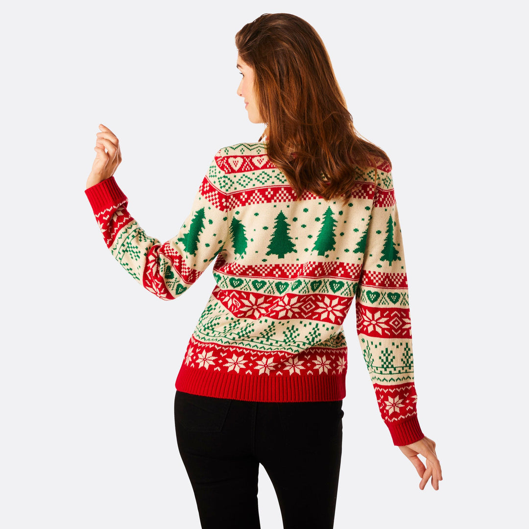 Women's Driving Home Christmas Sweater